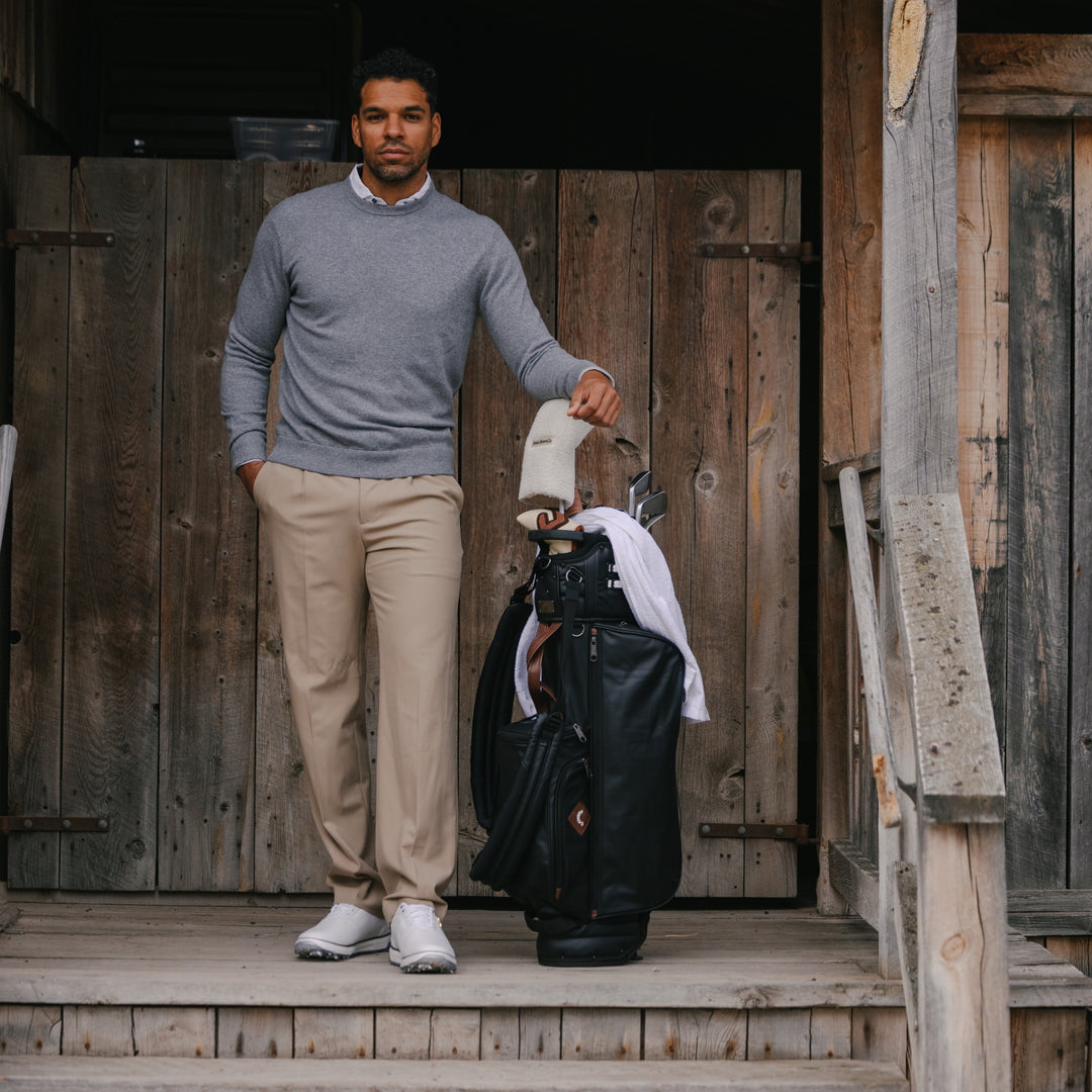 Trouper Heritage Golf Bag - Onyx/Kodiak – Jones Golf Bags