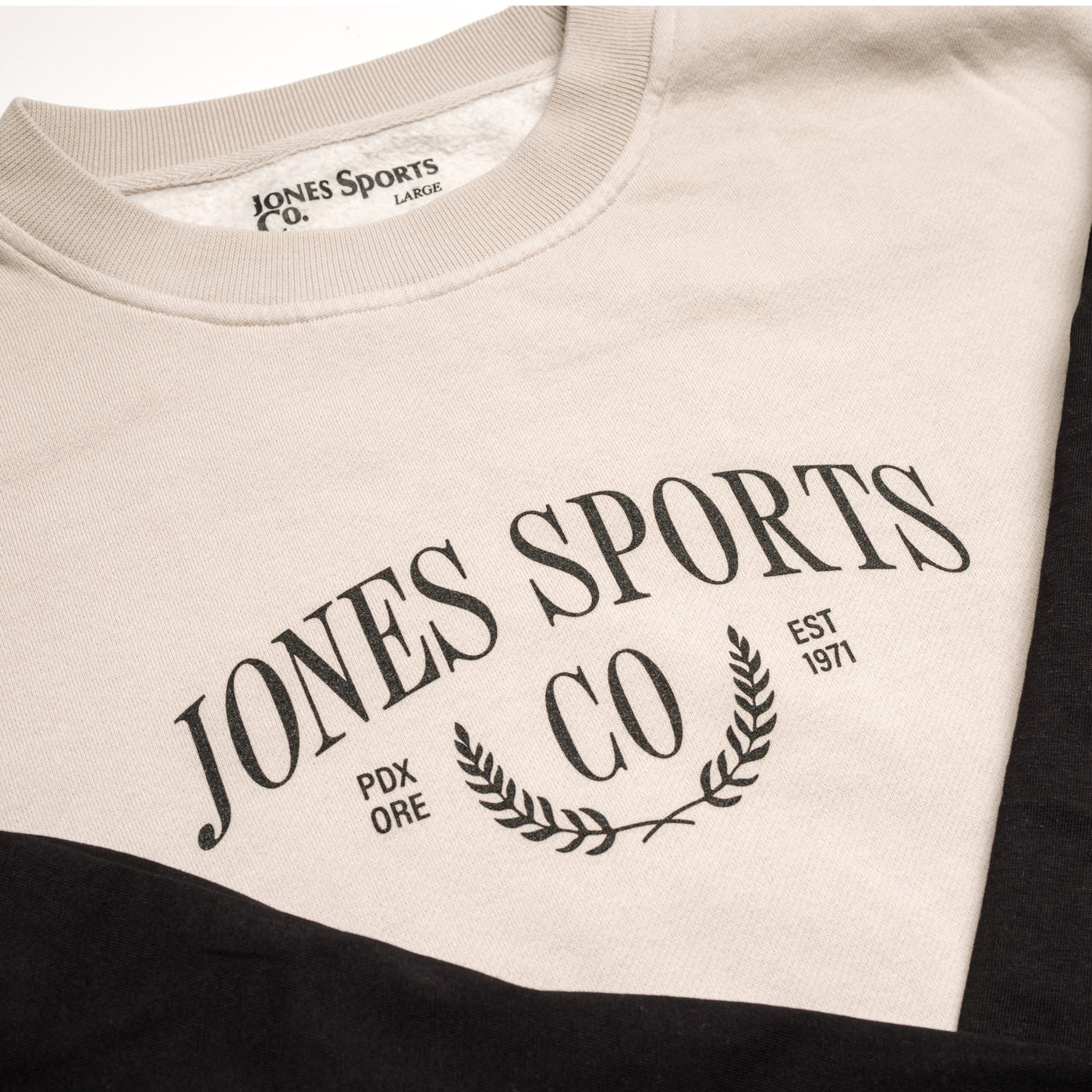 The Laurels Crew Neck - Bone