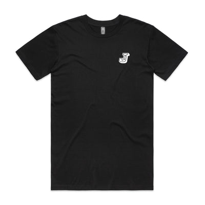Block J '71 Tee Shirt - Black