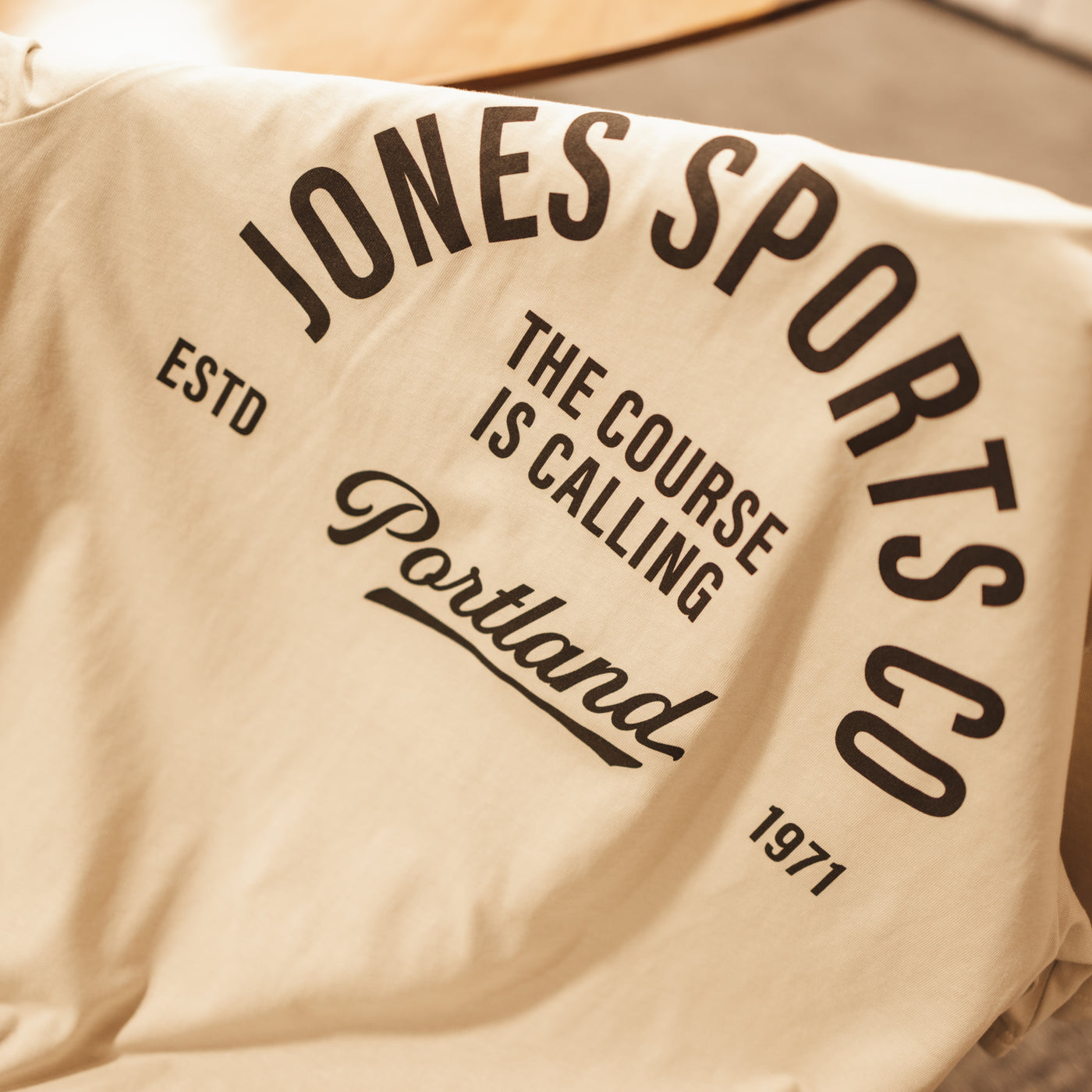 Flagged 1971 Tee Shirt - Bone