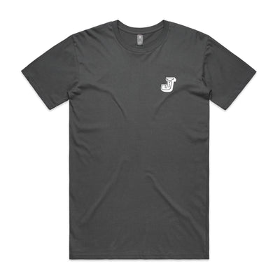 Block J '71 Tee Shirt - Charcoal