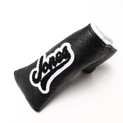 Script Jones Quilted Blade Putter Cover - Black