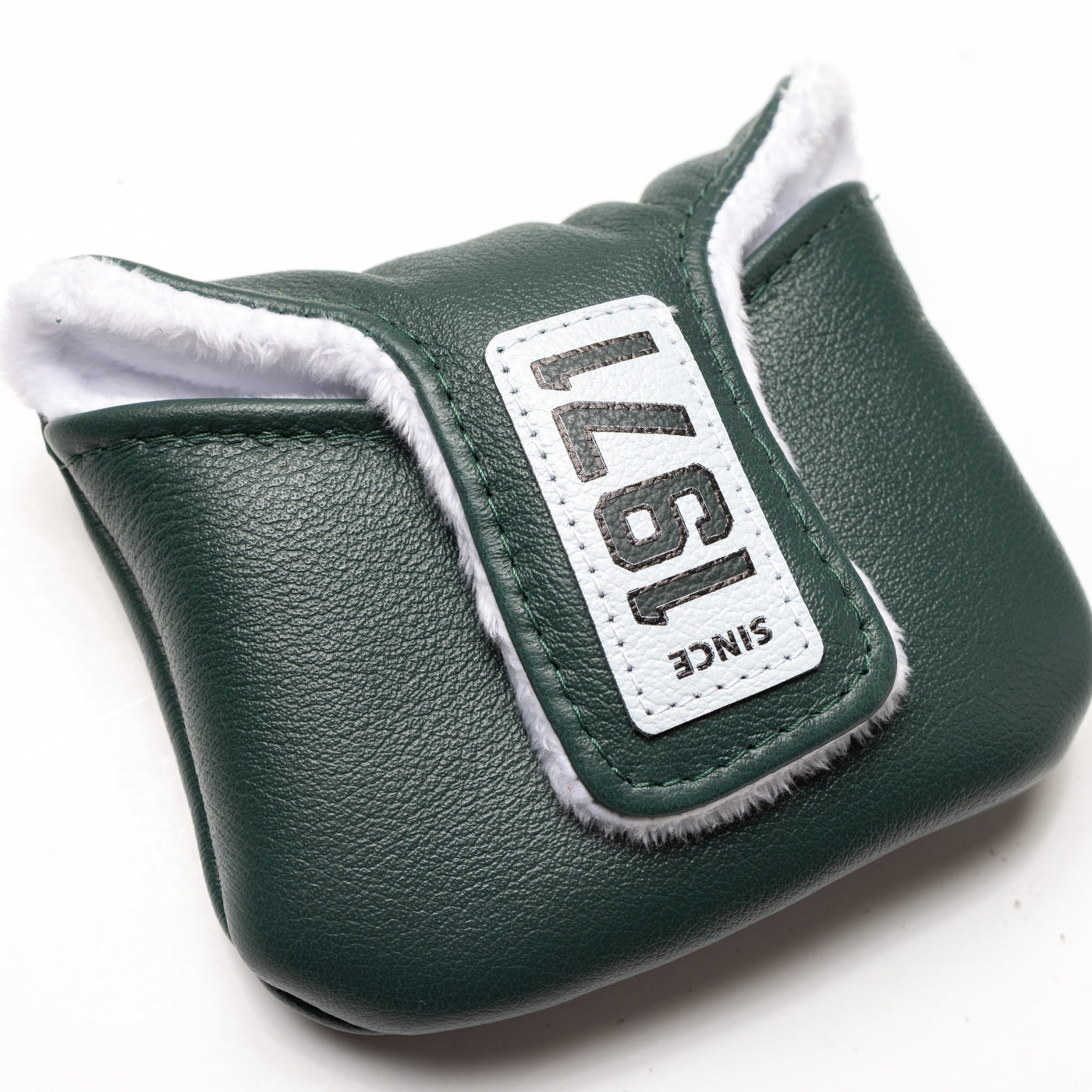 Script Jones Mallet Putter Cover - Forest Green