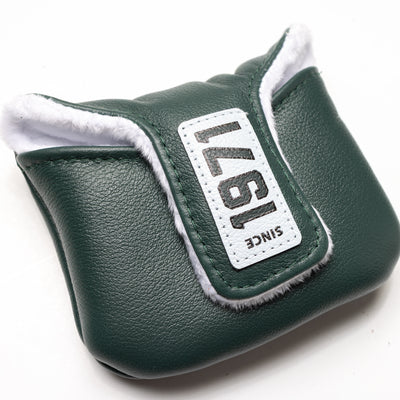 Script Jones Mallet Putter Cover - Forest Green