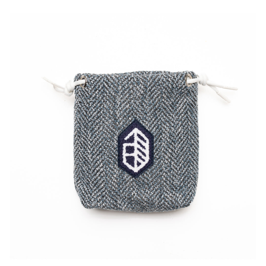 Utility Patch Valuables Pouch - Gray Herringbone – Jones Golf Bags