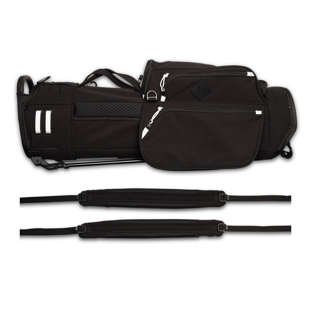 Trouper Golf Bag - Black – Jones Golf Bags