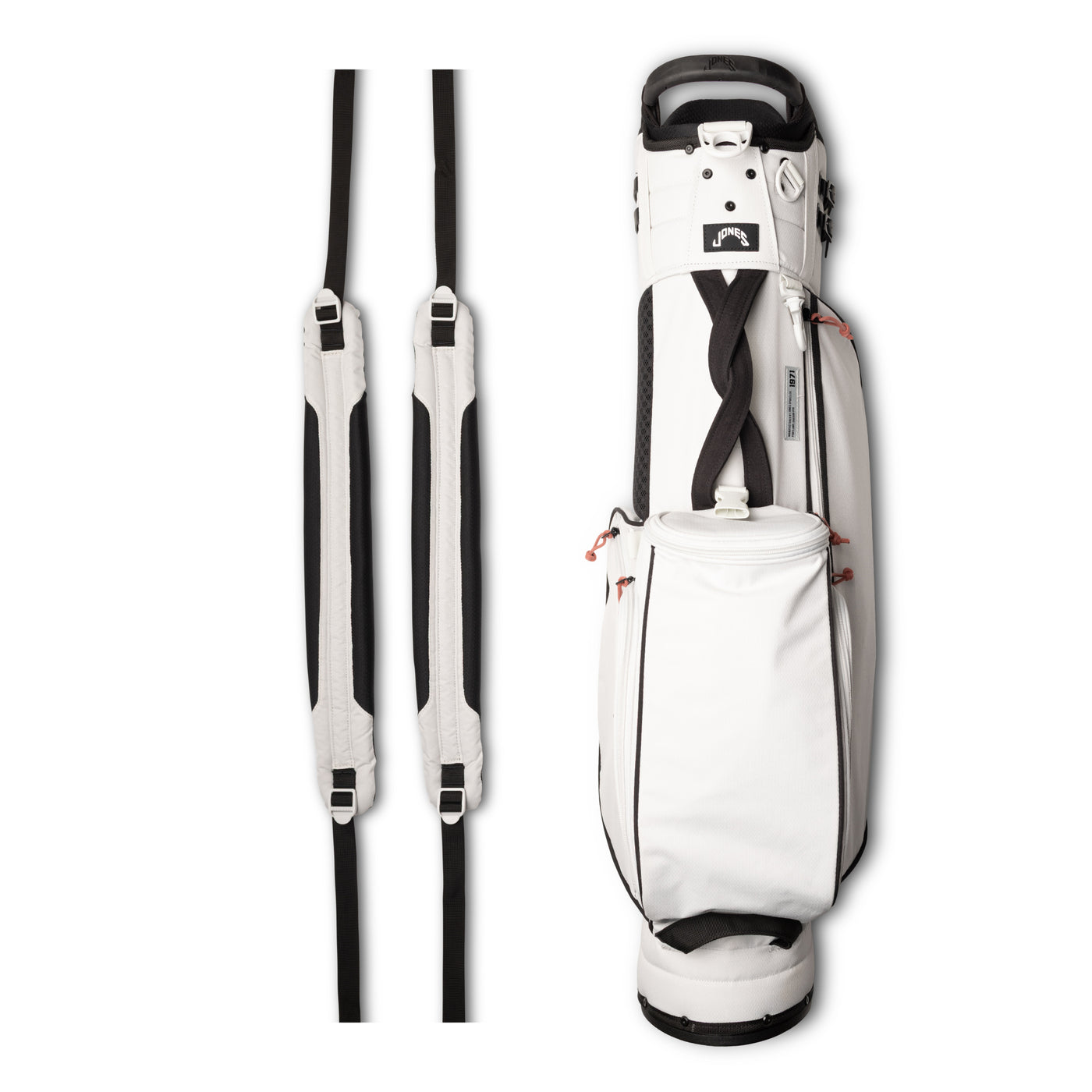 Trouper Golf Bag - Bone – Jones Golf Bags