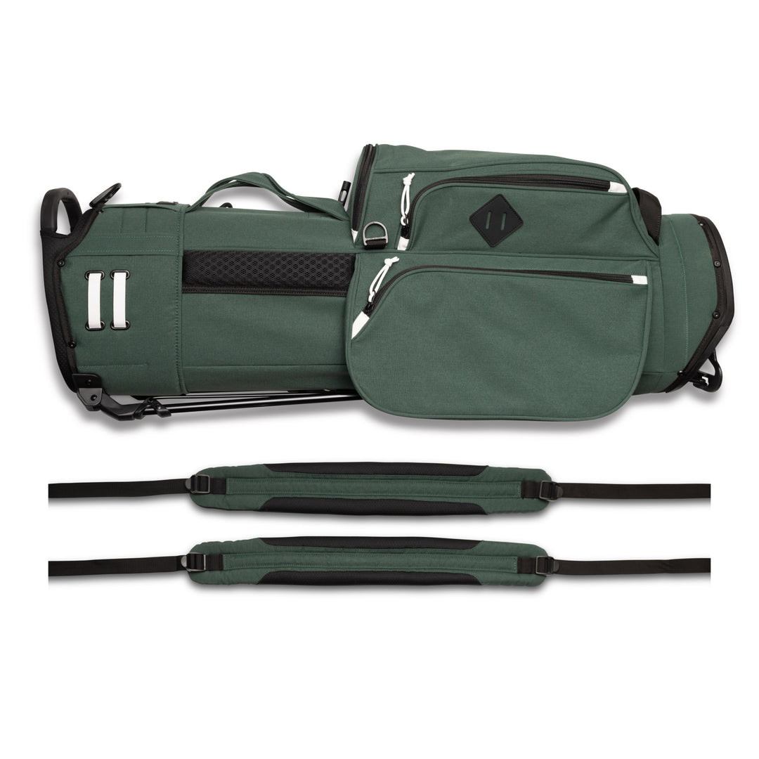 Trouper Golf Bag - Dark Green – Jones Golf Bags
