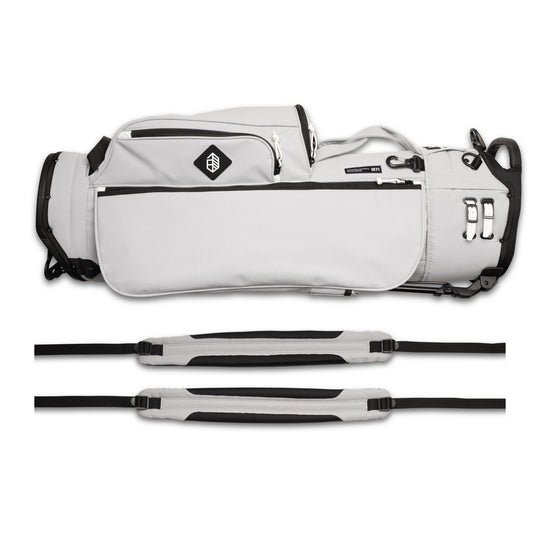 Trouper Golf Bag - Moon Gray – Jones Golf Bags