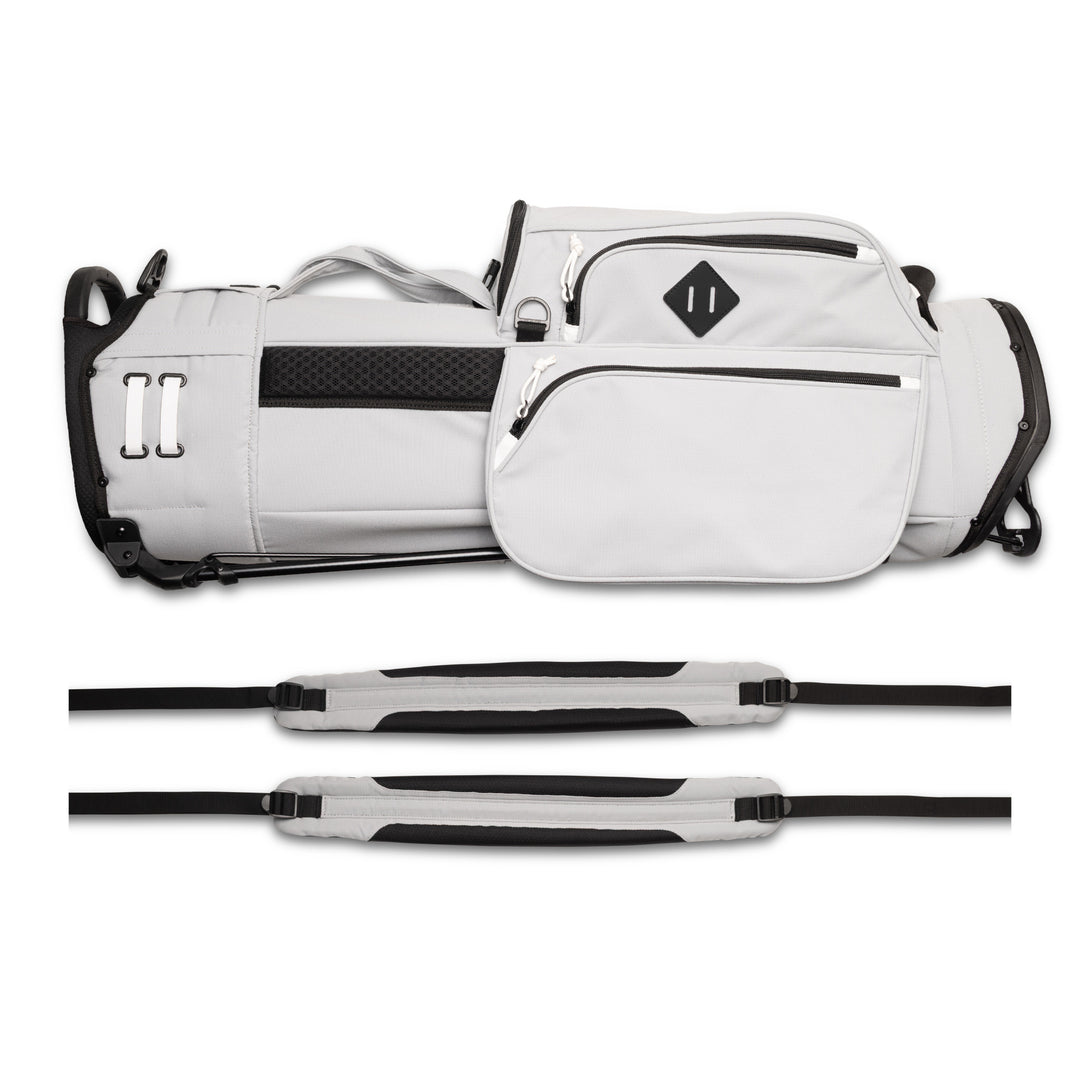 Trouper Golf Bag - Moon Gray – Jones Golf Bags