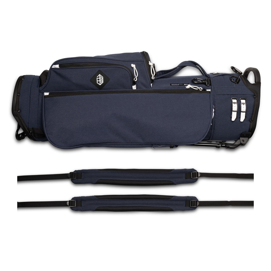 Jones x Piretti スタンドバッグ Trouper3.0 ネイビー Trouper Golf Bag - Navy – Jones Golf Bags