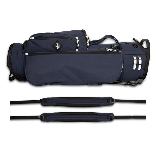 Trouper Golf Bag - Navy – Jones Golf Bags