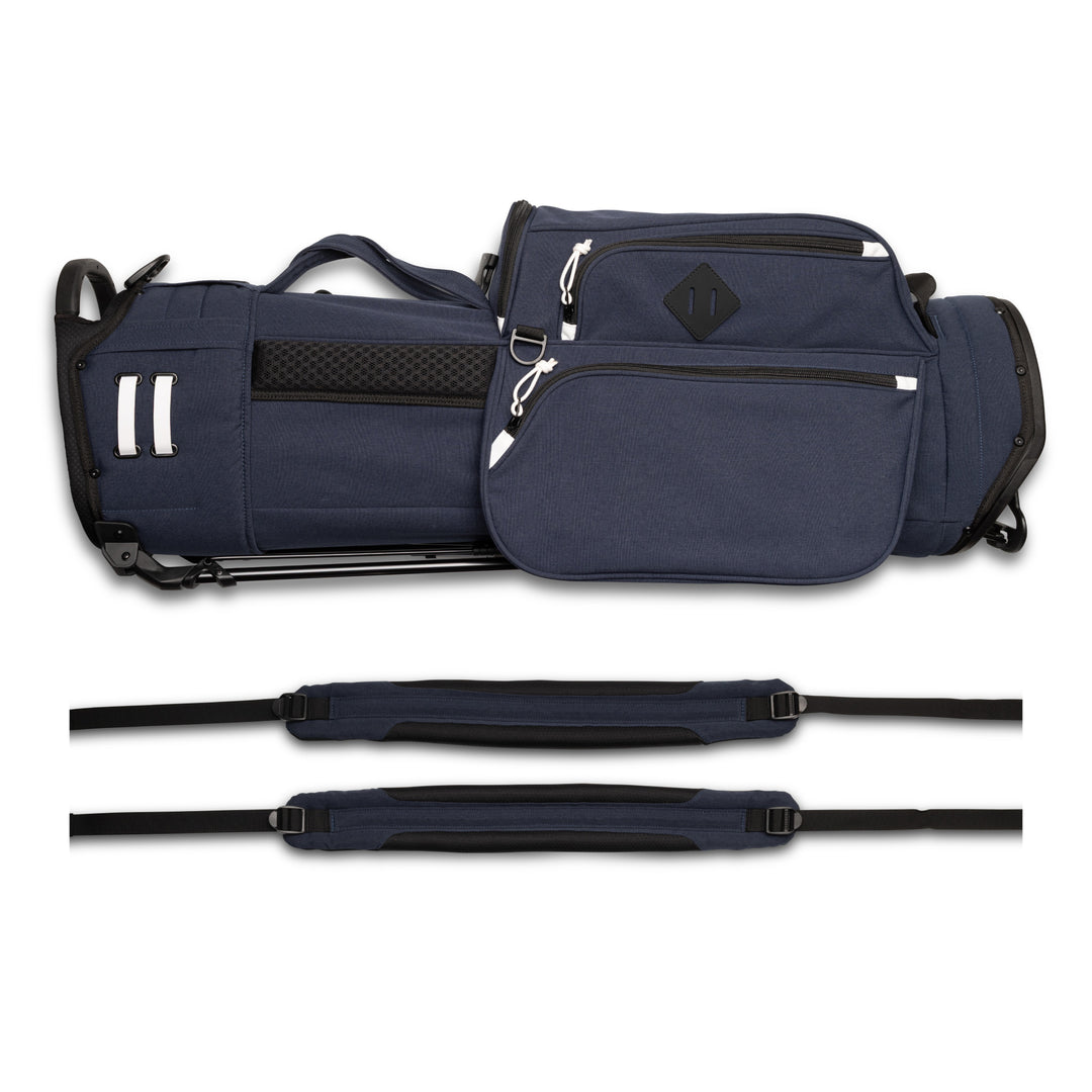 Trouper Golf Bag - Navy – Jones Golf Bags