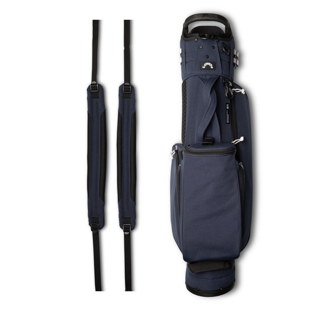 Trouper Golf Bag - Navy – Jones Golf Bags