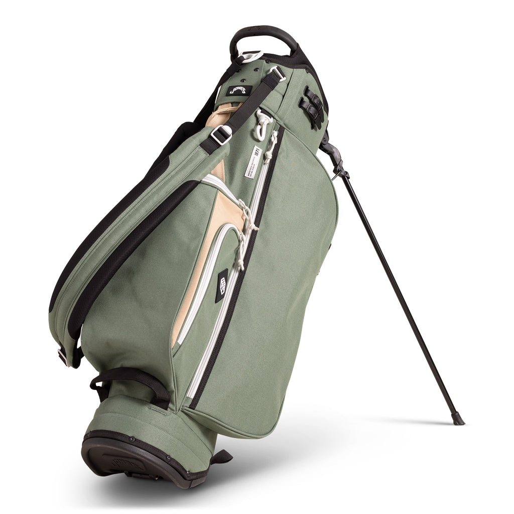 Trouper Golf Bag - Olive Gray – Jones Golf Bags