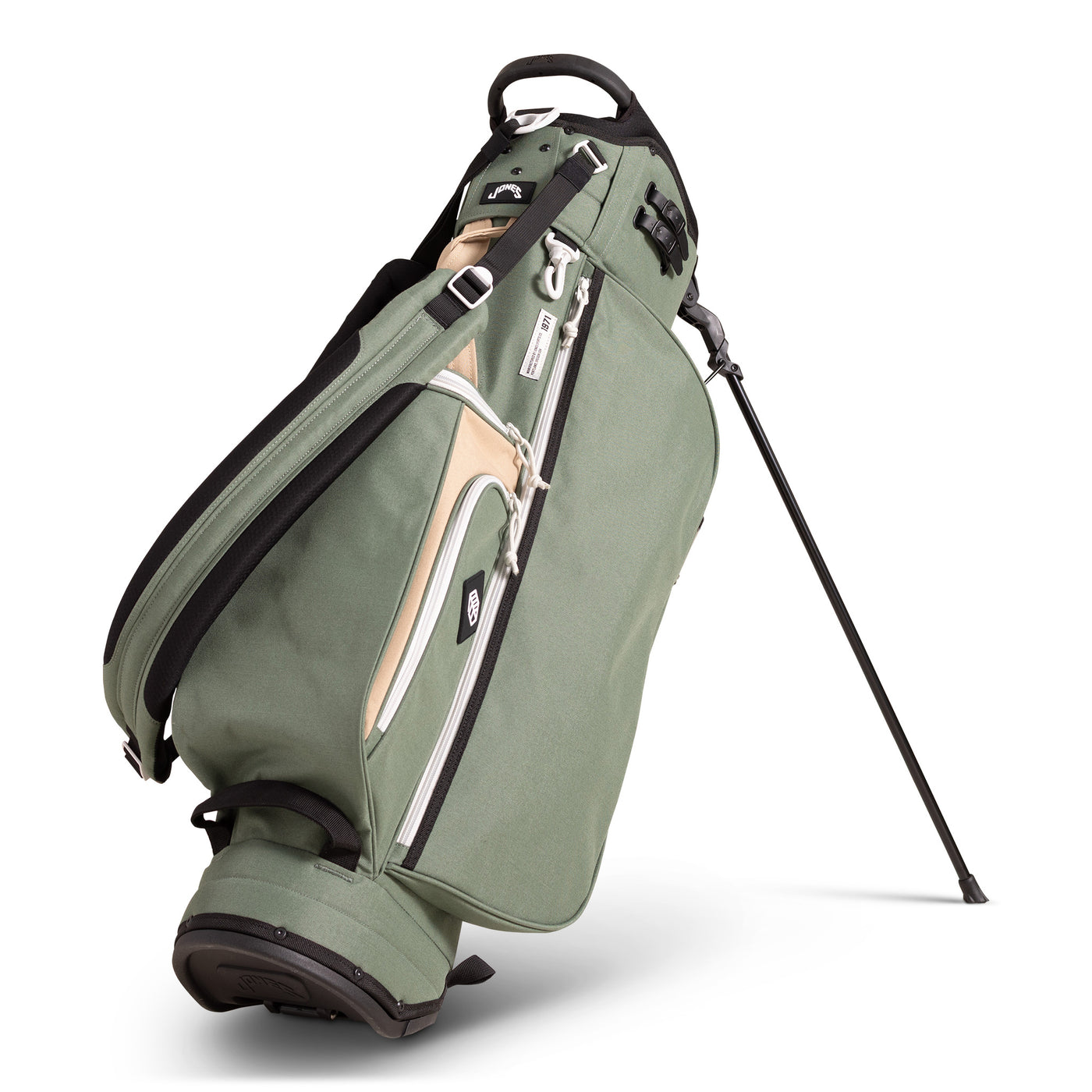 Trouper Golf Bag - Olive Gray – Jones Golf Bags