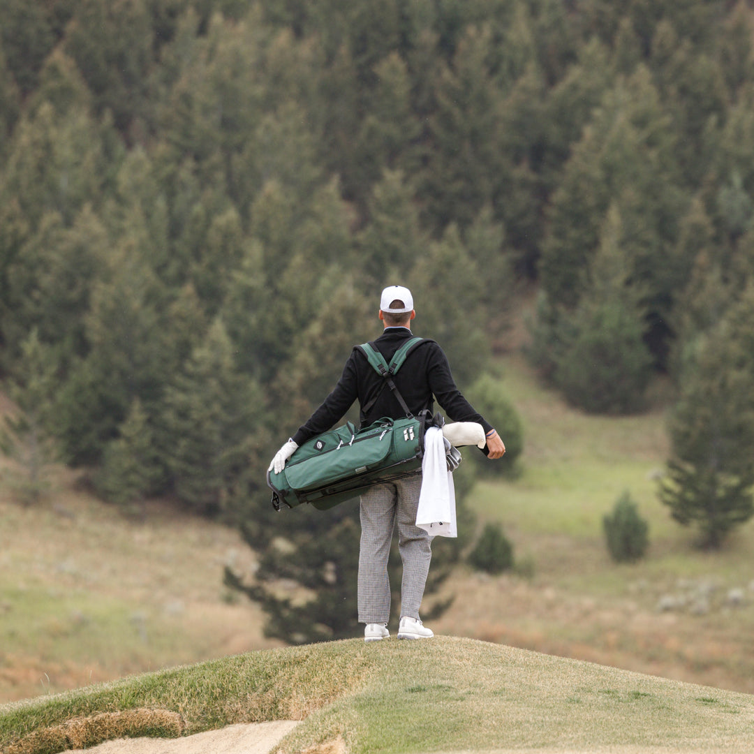 Trouper Golf Bag - Dark Green – Jones Golf Bags