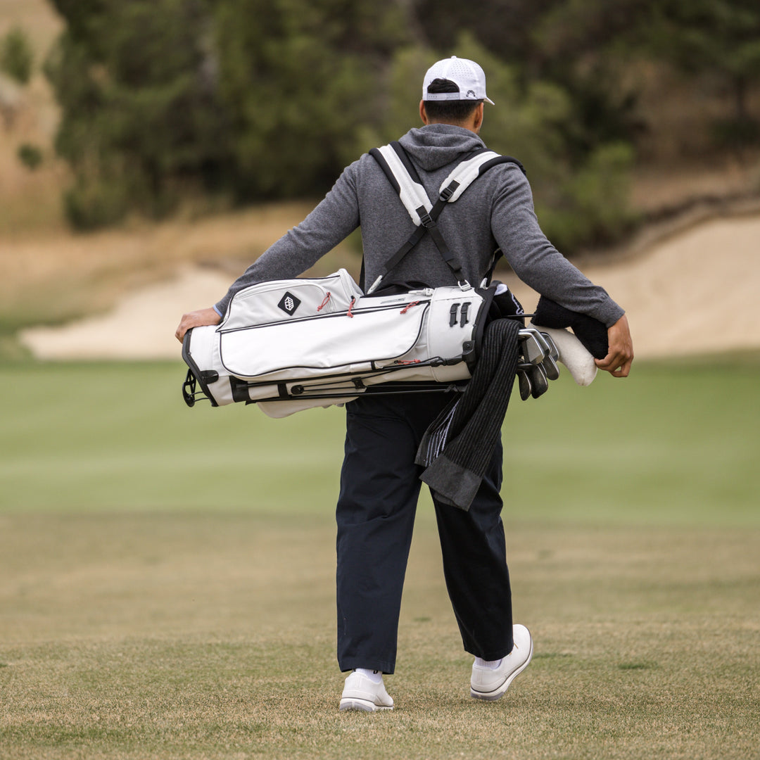 Trouper Golf Bag - Bone – Jones Golf Bags