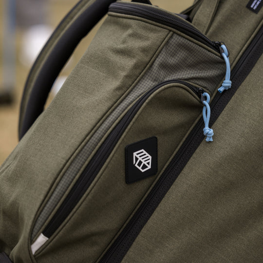 Trouper Golf Bag - Olive Night – Jones Golf Bags
