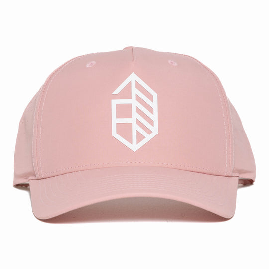 Golfickers × JONES キャップ Athletic Utility Snapback Curved - Dusty Pink – Jones Golf Bags