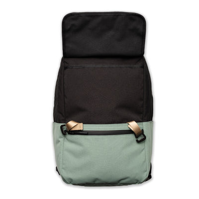 A2 Backpack - Black/Sage Leaf