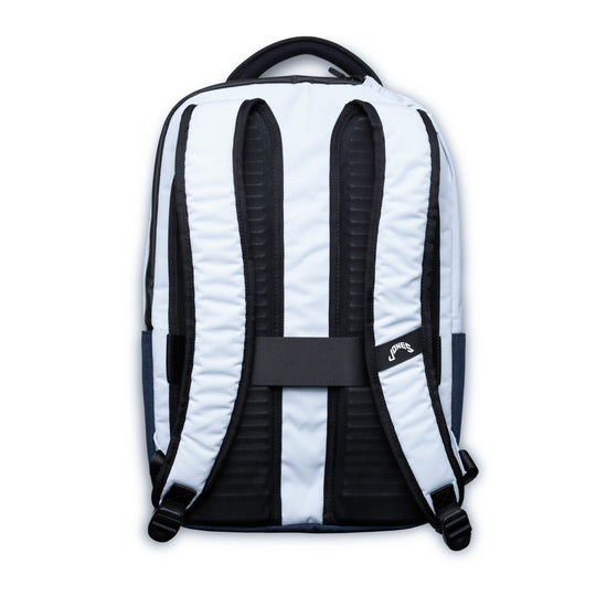A2 Backpack - Soft Blue/Navy – Jones Golf Bags