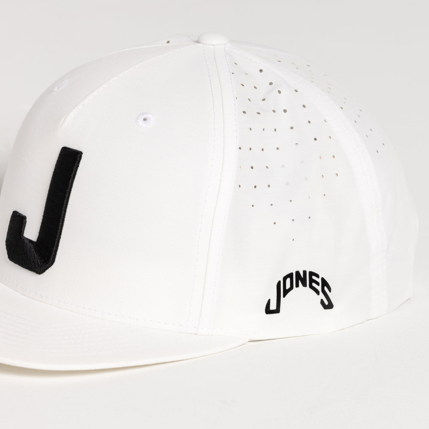 Block J Snapback - White – Jones Golf Bags