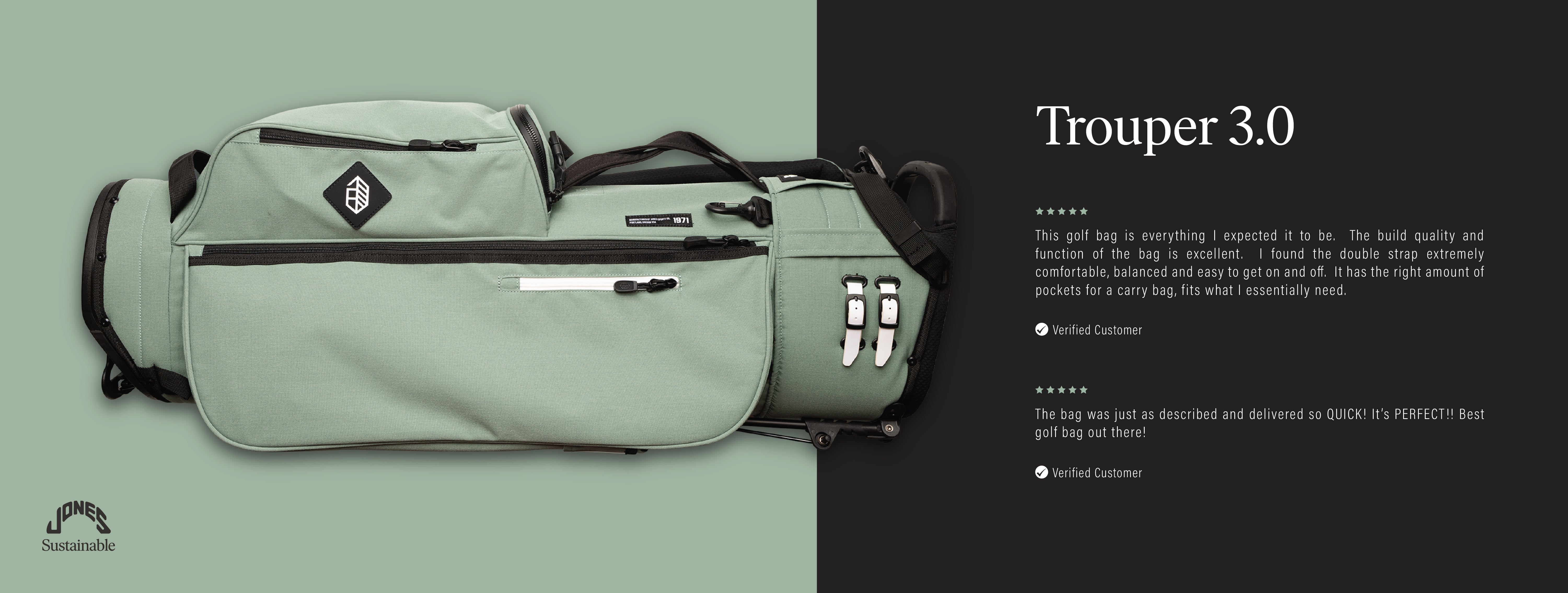 Trouper 3.0 – Jones Golf Bags