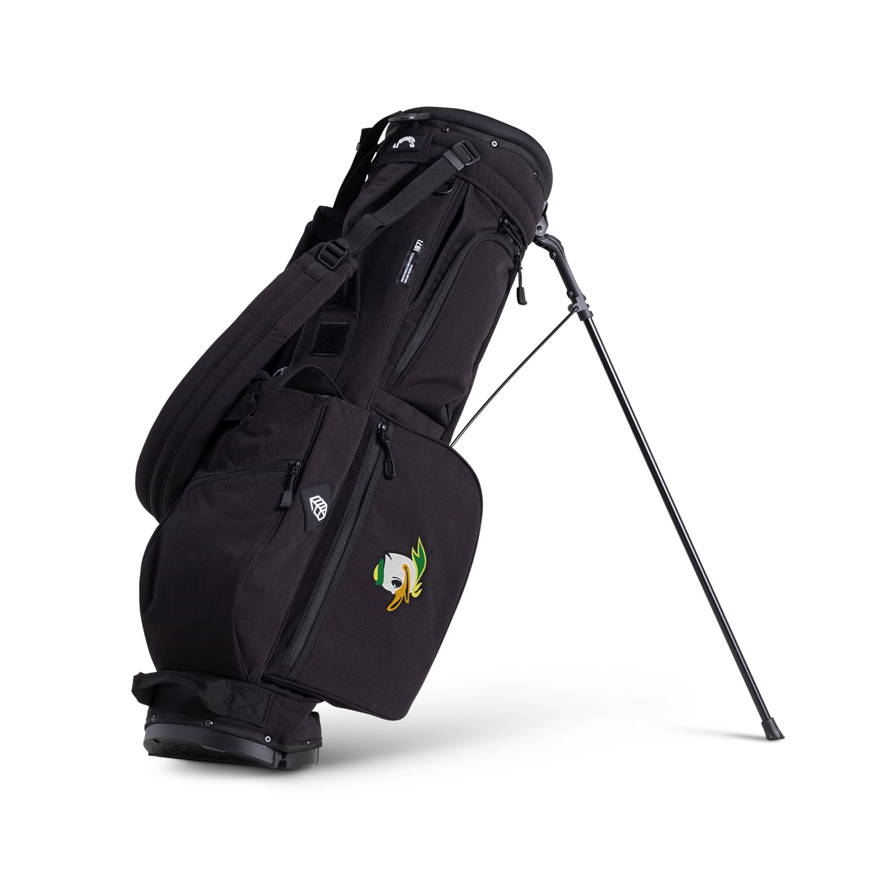 Oregon Rover Stand Bag - Black – Jones Golf Bags