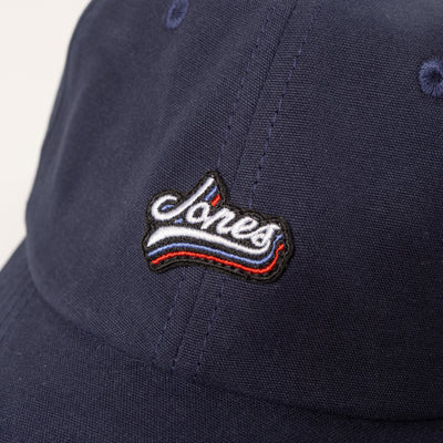 Script Jones Dad Hat - Navy