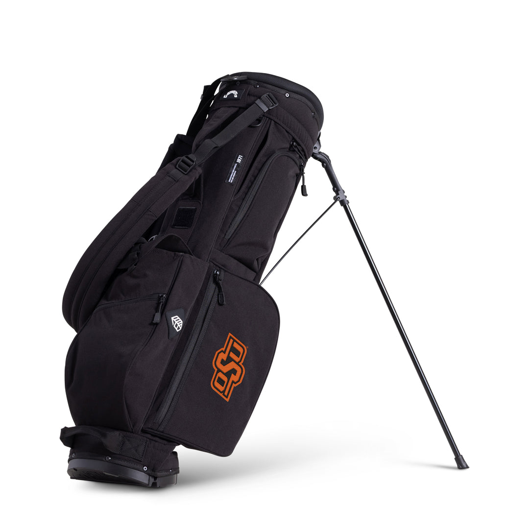 Oklahoma State Rover Stand Golf Bag - Black – Jones Golf Bags