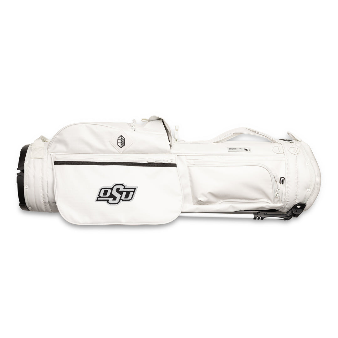 Oklahoma State Rover Stand Golf Bag - Bone – Jones Golf Bags