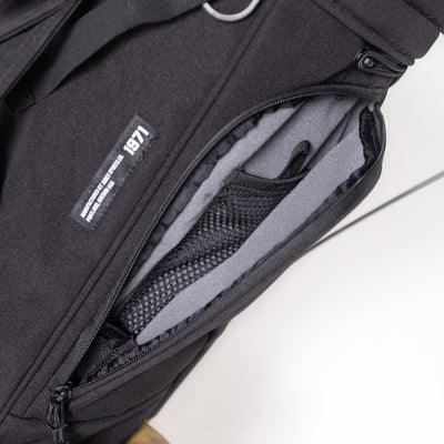 Rover Stand Bag - Black/Wheat