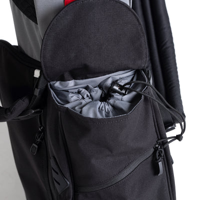Rover Stand Bag - Charcoal/Black/Red