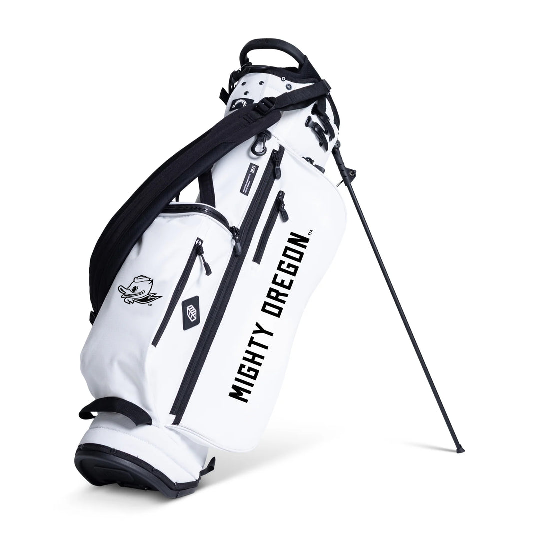 Oregon Rover Stand Bag - Black/Sage Leaf – Jones Golf Bags
