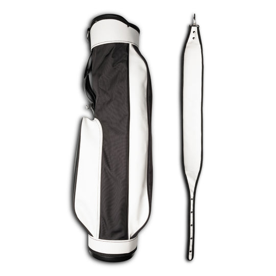 JONES ジョーンズ CLASSIC STAND BAG ホワイト×ブラック Original Jones Bag - Black/White – Jones Golf Bags