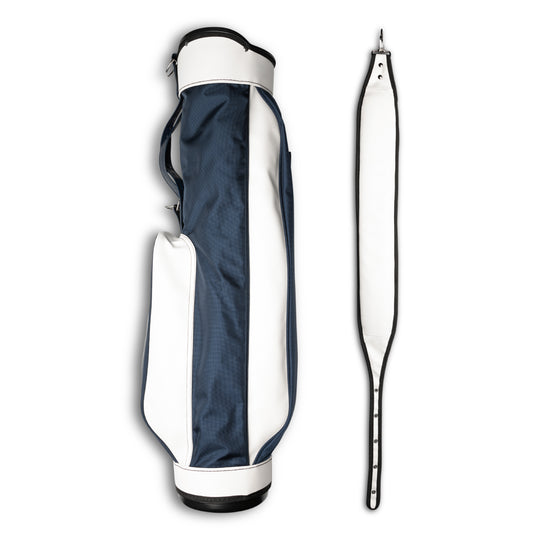 Original Jones Bag - Navy/White – Jones Golf Bags