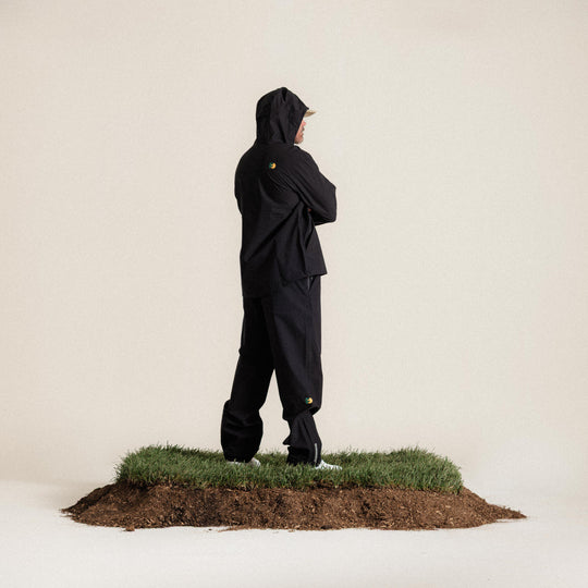 Cph/Golf NYLON P/O JACKET /PANTS セット　XL CHG22-SS-J02 #GENTLEMAN NYLON P/O JACKET - BLACK - – Cph/Golf™︎