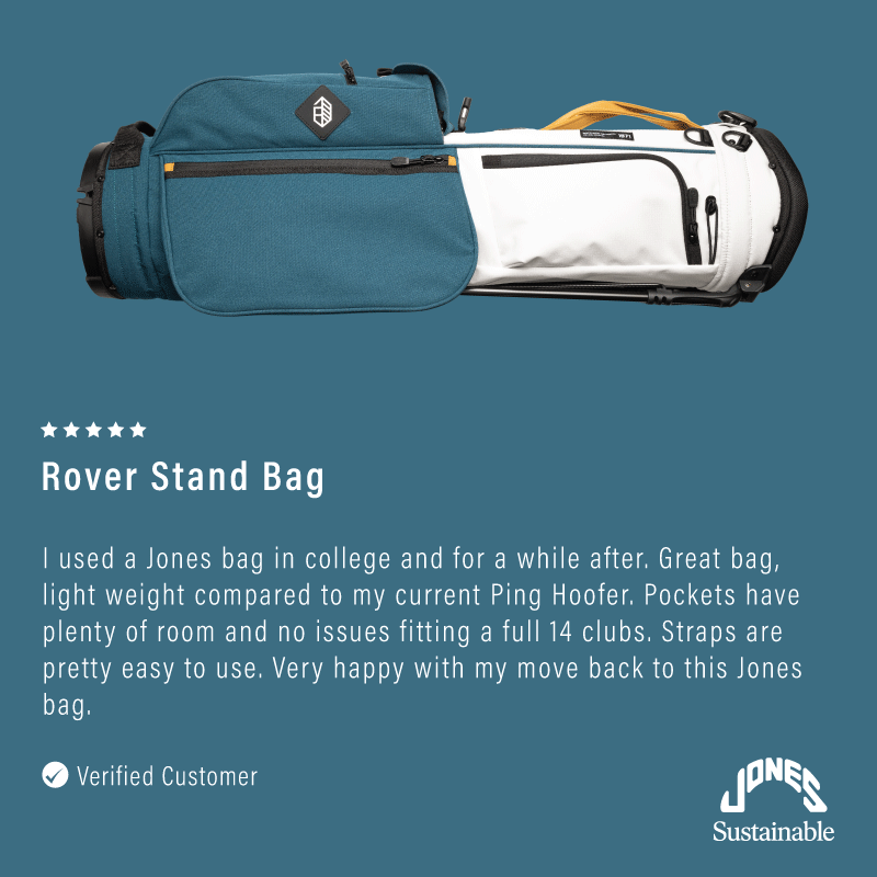 Jones Rover Bag Rover Stand Bag – Jones Golf Bags