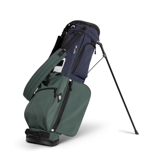 Rover Stand Bag - Navy/Dark Green – Jones Golf Bags