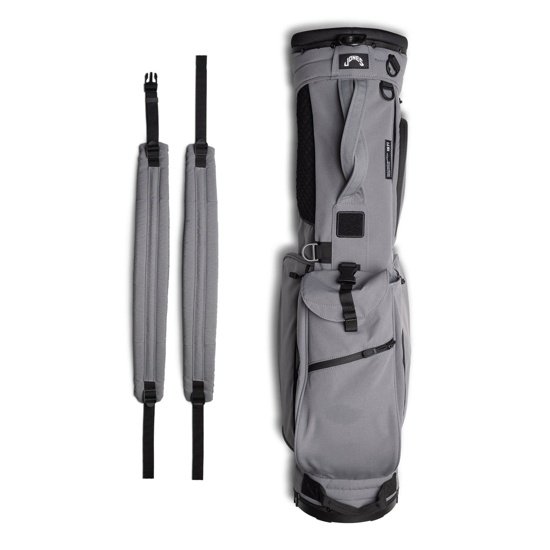Rover Stand Bag - Charcoal – Jones Golf Bags
