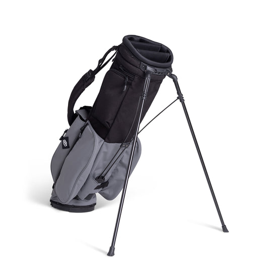 Rover Stand Bag - Black/Charcoal/Wheat – Jones Golf Bags