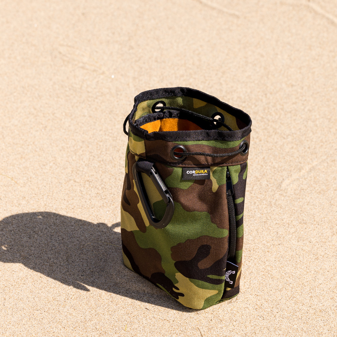 Rangefinder Pouch - Cordura Camo – Jones Golf Bags