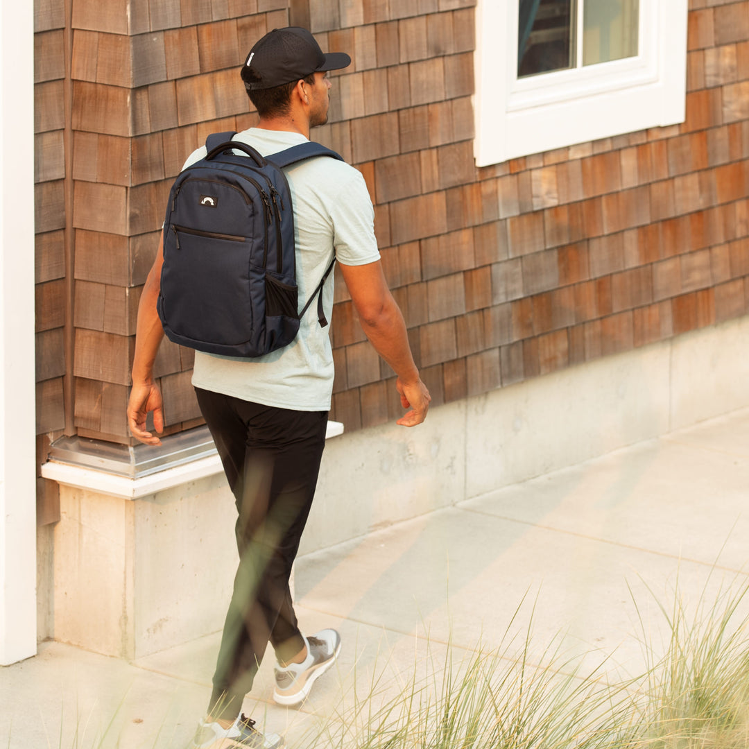 A1 Backpack - Navy – Jones Golf Bags