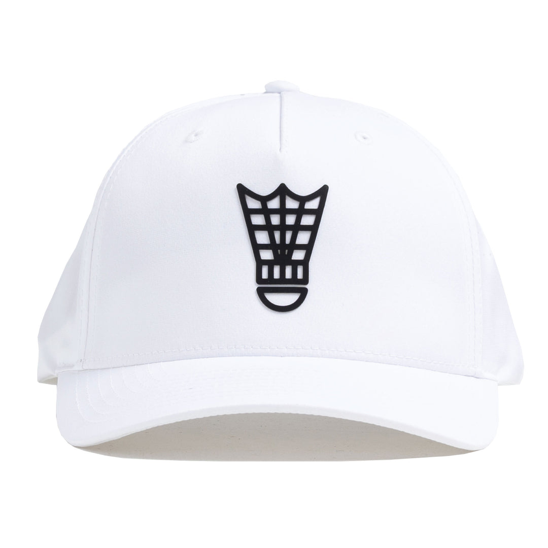 Birdie Curved Snapback - White – Jones Golf Bags