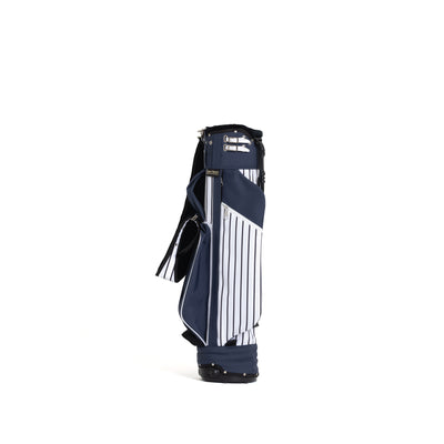 Classic Stand Bag - Navy Pinstripe