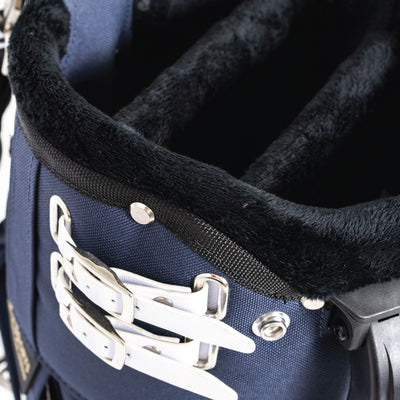 Classic Stand Bag - Navy Pinstripe