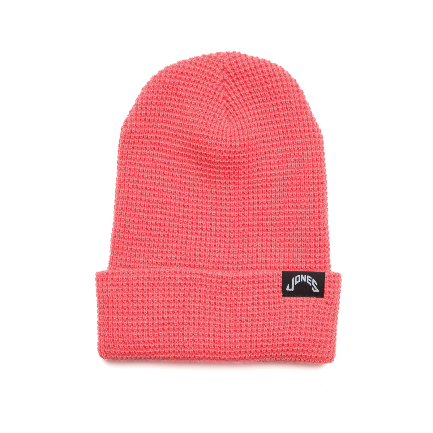 Arched Jones Knit Beanie - Coral