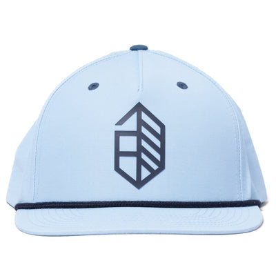 Utility Rope Snapback - Baby Blue