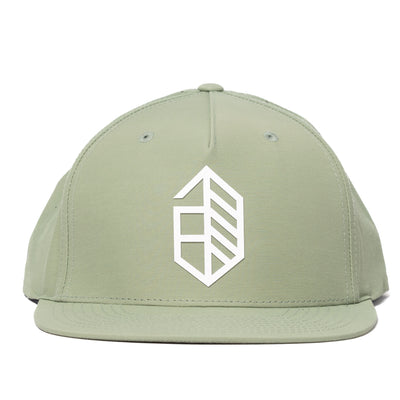 Athletic Utility Snapback - Olive